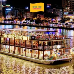 Vé Du Thuyền Tàu Rồng Sông Hàn Về Đêm