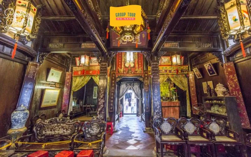 Nhà cổ Tấn Ký trong Tour Sơn Trà – Rừng Dừa 7 Mẫu – Hội An