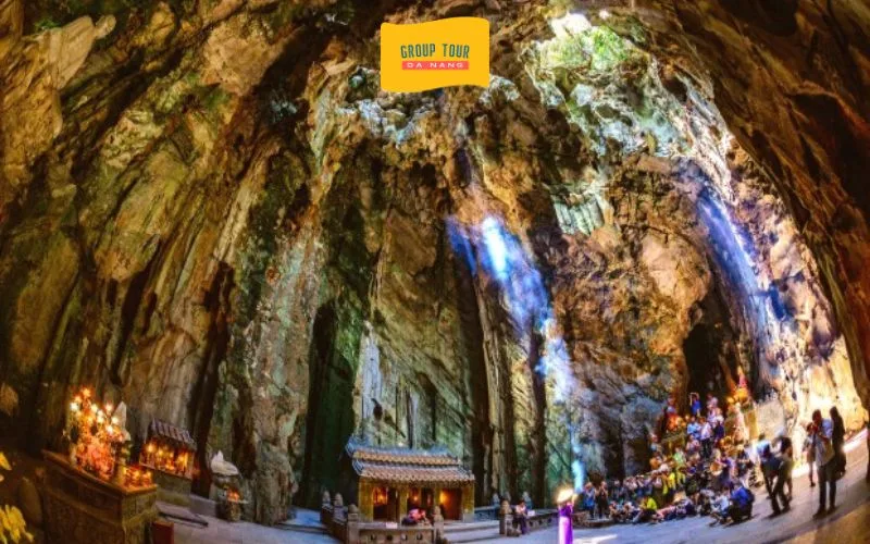 Động Tàng Chơn & Động Huyền Không trong tour Ngũ Hành Sơn – Hội An