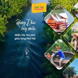 Tour Rừng Dừa 7 Mẫu - Hội An Từ Đà Nẵng