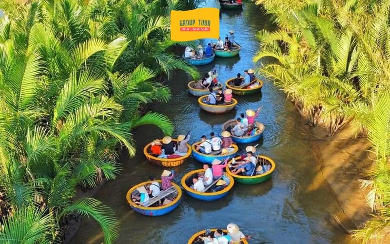 Khám phá Rừng Dừa trong tour Rừng Dừa 7 Mẫu – Hội An