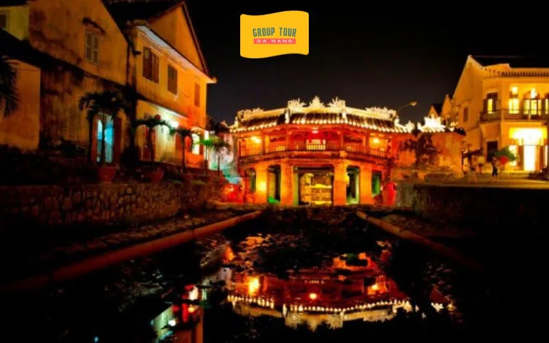 Chiêm ngưỡng Chùa Cầu Nhật Bản tại tour Rừng Dừa 7 Mẫu – Hội An