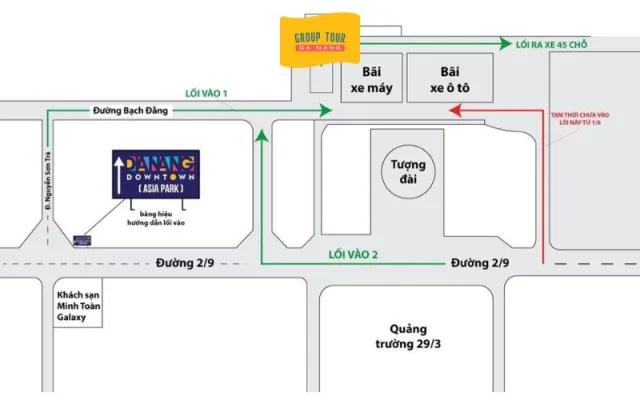 "Bản Đồ" Da Nang Downtown: "Dễ Dàng Tiếp Cận" Từ Mọi Nơi
