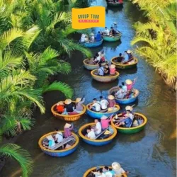 Vé Thuyền Thúng Rừng Dừa 7 Mẫu Tại Hội An