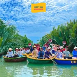 Vé Thuyền Thúng Rừng Dừa 7 Mẫu Tại Hội An
