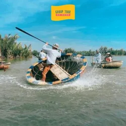 Vé Thuyền Thúng Rừng Dừa 7 Mẫu Tại Hội An