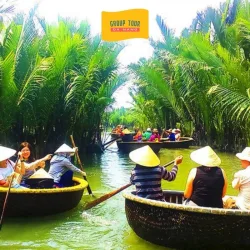 Vé Thuyền Thúng Rừng Dừa 7 Mẫu Tại Hội An